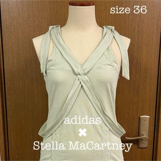 アディダスバイステラマッカートニー(adidas by Stella McCartney)のadidas Stella MaCartney タンクトップ　コットン(タンクトップ)