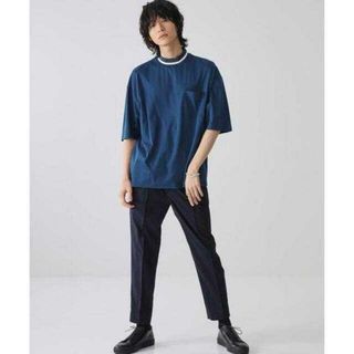 ステュディオス(STUDIOUS)の【STUDIOUS】ビッグシルエット リンガーネック ポケットT(Tシャツ/カットソー(半袖/袖なし))