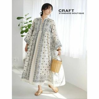 CRAFT STANDARD BOUTIQUE - 美品★ CRAFT STANDARD BOUTIQUE ワンピース 0502