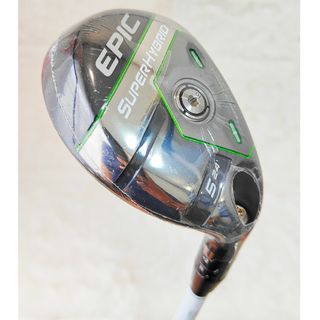 キャロウェイ(Callaway)の【未使用】エピック　EPIC SUPER HYBRID　純正カーボンSR(クラブ)