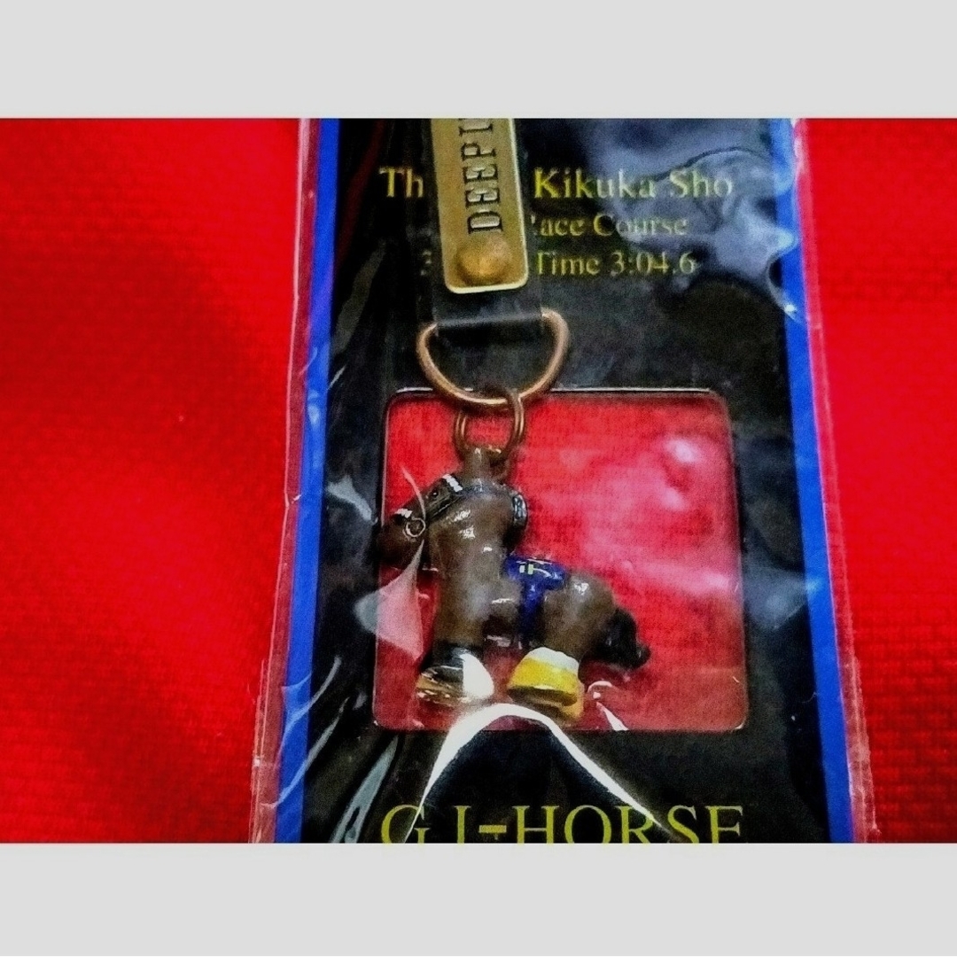 ⑱★　競馬　JRA　◆　ディープインパクト　フィギュアストラップ　◆三冠馬◆ エンタメ/ホビーのコレクション(ノベルティグッズ)の商品写真