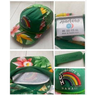 ヴィンテージ(VINTAGE)の未使用 DEAD STOCK university of hawaii cap(キャップ)