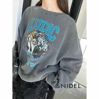 SNIDEL - 美品★SNIDEL オーバーサイズバリエスウェットプルオーバー 502