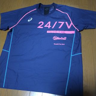 アシックス(asics)の程度良好 asics ウインド ハイスペック 半袖 ピステ シャカシャカ(Tシャツ/カットソー(半袖/袖なし))