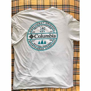 Columbia - Columbia バックプリント　半袖Tシャツ