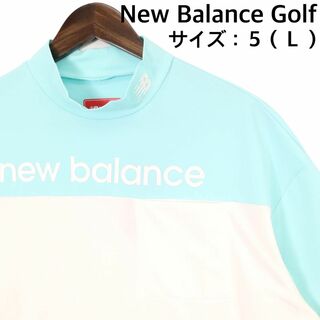 ニューバランス(New Balance)の【新品、未使用】ニューバランスゴルフ　Tシャツ　メンズ　サイズ：５（Ｌ）(ウエア)