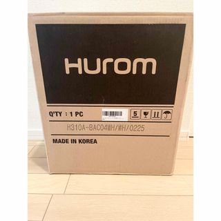 【新品・未開封】ヒューロム H310A スロージューサー ホワイト　hurom