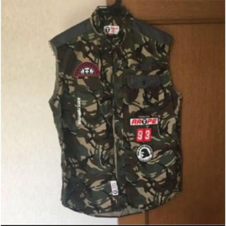 Aape カモフラ柄シャツ  訳あり