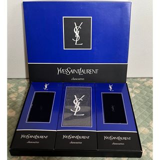 イヴサンローラン(Yves Saint Laurent)の［未使用］イヴサンローラン　メンズ　ビジネスソックス　3足セット(ソックス)