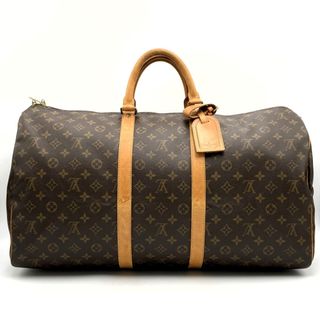 ルイヴィトン(LOUIS VUITTON)のルイ・ヴィトン M41426 キーポル50 ボストンバッグ ブラウン モノグラム レディース LOUIS VUITTON【中古】(ボストンバッグ)