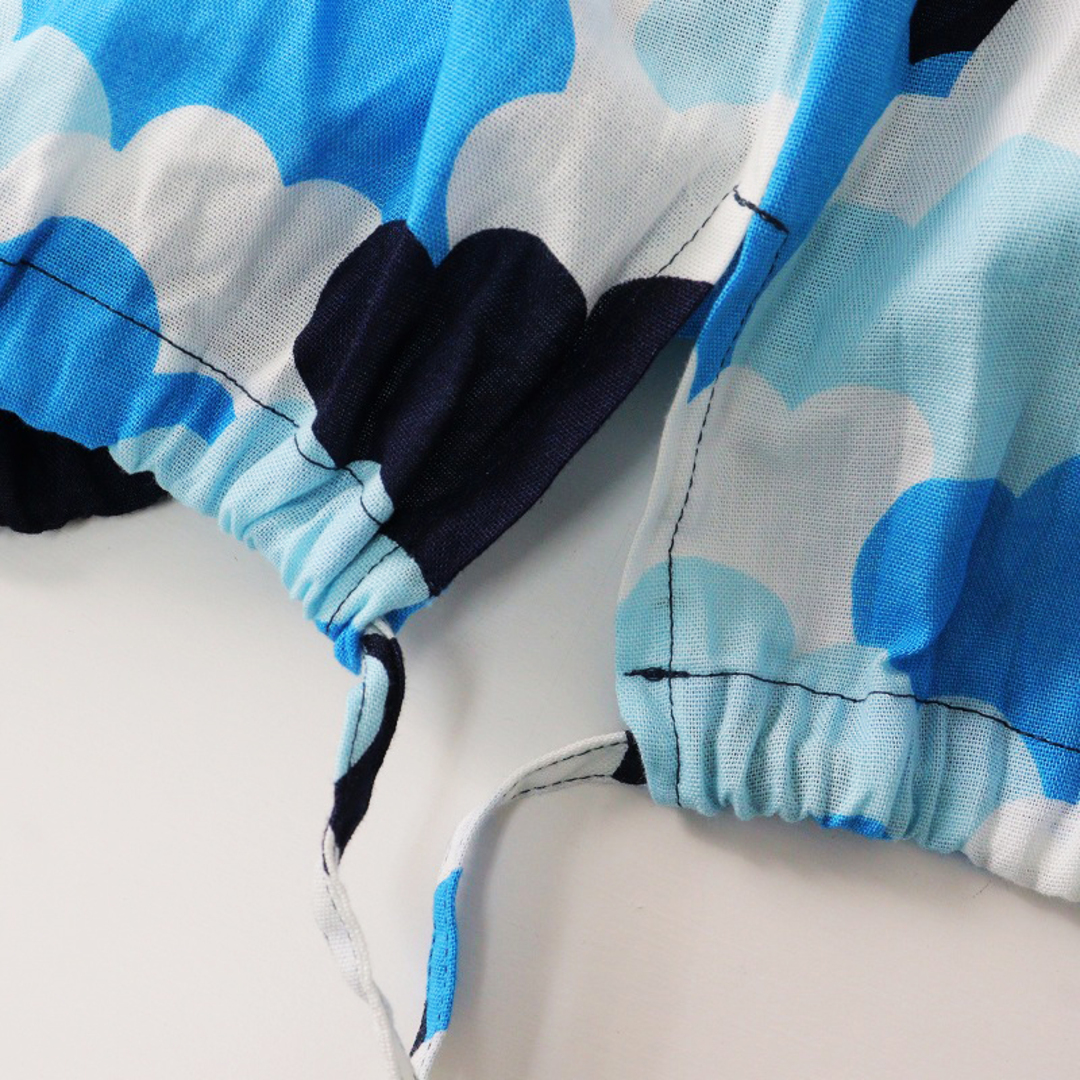 美品 青衣 あをごろも AOGOROMO 雲 バルーンスカート F/ブルー ボトムス【2400013856614】 レディースのスカート(ひざ丈スカート)の商品写真