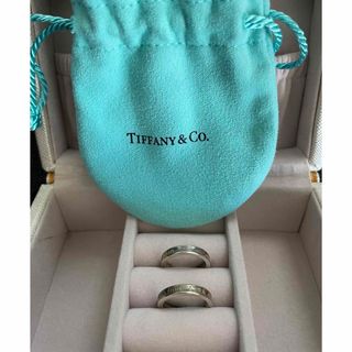 ティファニー(Tiffany & Co.)のティファニー　両耳　フープピアス　1837 シルバー　925(ピアス)