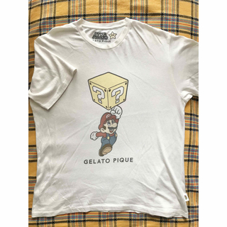 ジェラートピケ(gelato pique)のgelato pique スーパーマリオ プリント　半袖Tシャツ(Tシャツ/カットソー(半袖/袖なし))