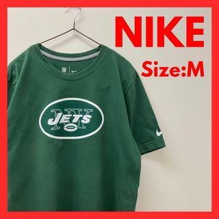 ナイキ(NIKE)の【即日発送】古着　NIKE ナイキ　NFL ロゴ　半袖Tシャツ　グリーン　M(Tシャツ/カットソー(半袖/袖なし))