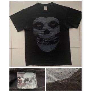 ジャイアント(Giant)の00s GIANT ジャイアント MISFITS ミスフィッツ 黒 M PUNK(Tシャツ/カットソー(半袖/袖なし))