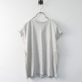 ソージュ SOEJU フレンチスリーブTシャツ M/グレー トップス【2400013857345】(カットソー(長袖/七分))