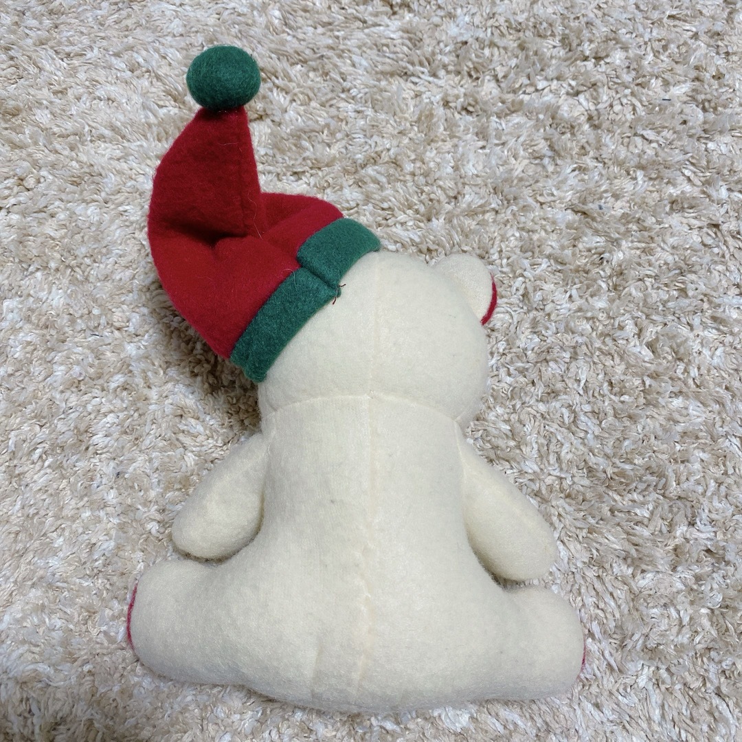 ぬいぐるみ クリスマスくまさん エンタメ/ホビーのおもちゃ/ぬいぐるみ(ぬいぐるみ)の商品写真