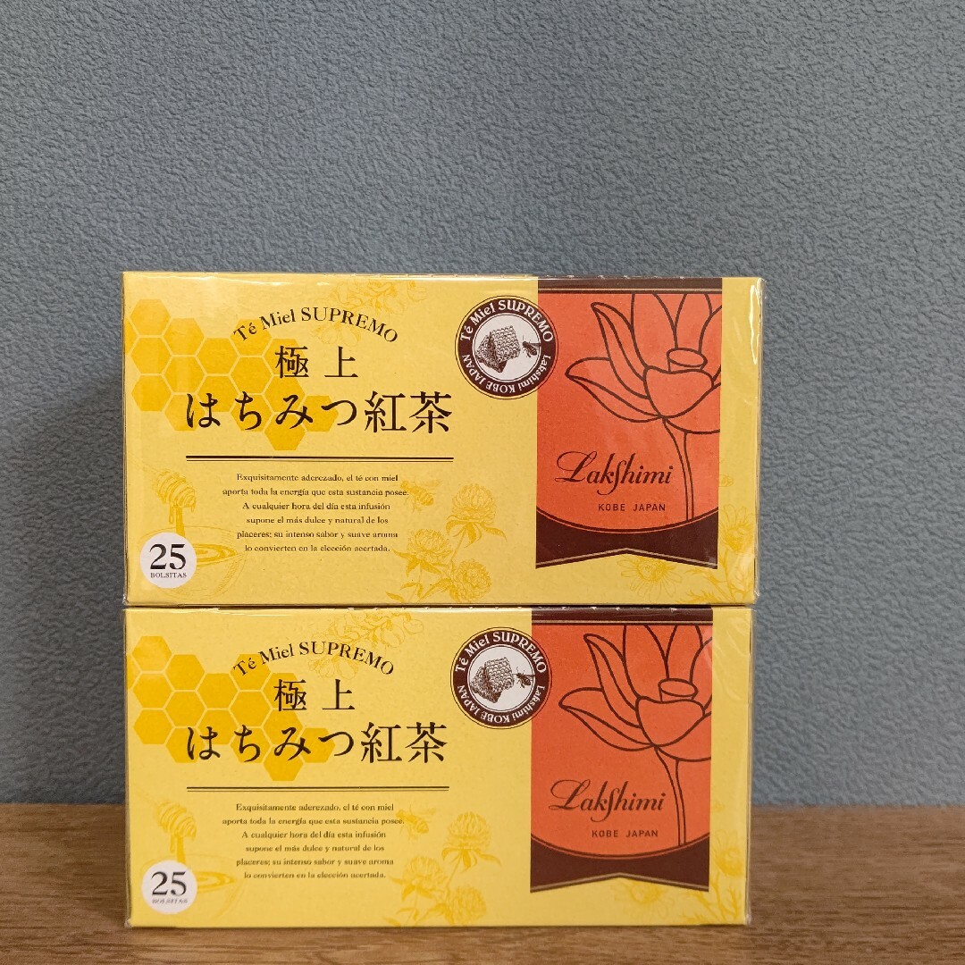 ラクシュミー  極上 はちみつ紅茶  50袋(25袋×2箱) 食品/飲料/酒の飲料(茶)の商品写真