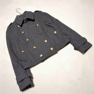 【URBAN Now】(M) ダブルブレストジャケット 金ボタン ショート丈(その他)