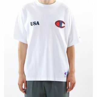 チャンピオン(Champion)のチャンピオン アクションスタイル USA C 刺プリント Tシャツ 半袖(Tシャツ/カットソー(半袖/袖なし))