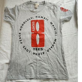 エイティーエイティーズ(88TEES)の88TEES　Tシャツ　Sサイズ　グレー(Tシャツ/カットソー(半袖/袖なし))