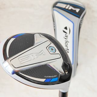 テーラーメイド(TaylorMade)のSIM 3W フェアウェイウッド　純正カーボンS カバー付(クラブ)