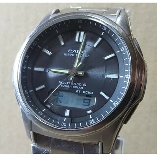 CASIO - CASIO カシオ WVA-M630 電波 ソーラー アナデジ 腕時計 メンズ