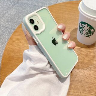 【2022最新】いphone12 ケース 韓国 クリア ハード サイドケース i(その他)
