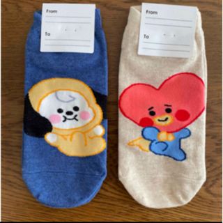 bts BT21 チミー、TATA、靴下