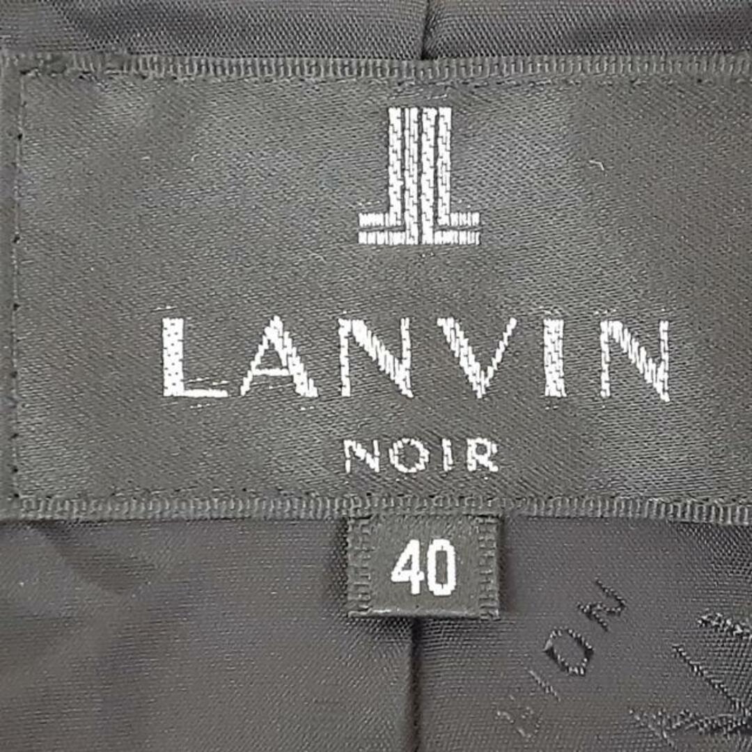 LANVIN(ランバン)のLANVIN(ランバン) ワンピーススーツ レディース美品  - 黒 NOIR レディースのフォーマル/ドレス(スーツ)の商品写真