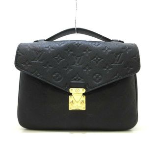 ルイヴィトン(LOUIS VUITTON)のLOUIS VUITTON(ルイヴィトン) ハンドバッグ モノグラム・アンプラント ポシェット・メティス MM M41487 ノワール モノグラム･アンプラントレザー(ハンドバッグ)