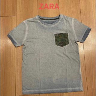 ザラキッズ(ZARA KIDS)のZARA Tシャツ　122cm(Tシャツ/カットソー)