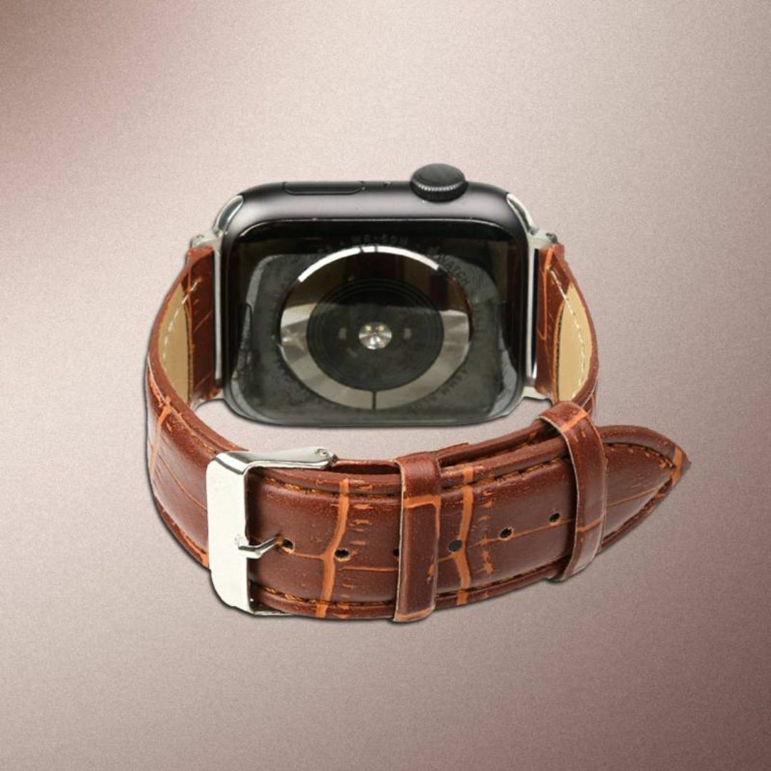 Apple Watch 革バンド 茶色 38mm対応 メンズの時計(金属ベルト)の商品写真
