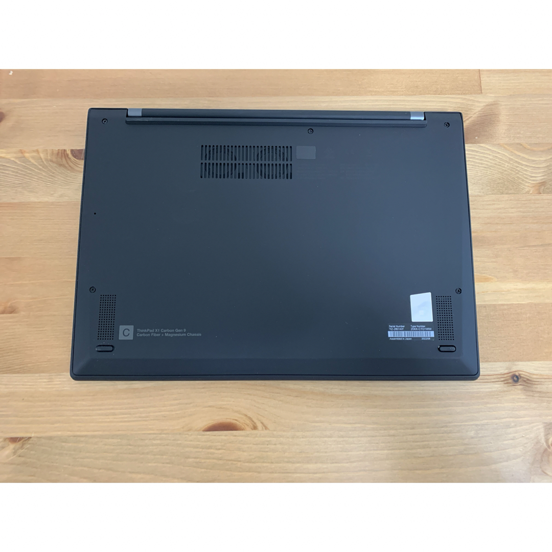 Lenovo(レノボ)の美品ThinkPad X1 Carbon Gen9 i5-11th 16G 1T スマホ/家電/カメラのPC/タブレット(ノートPC)の商品写真