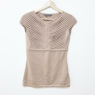 アルベルタフェレッティ(ALBERTA FERRETTI)のALBERTA FERRETTI(アルベルタ・フェレッティ) ワンピース レディース - ピンク 半袖/ミニ/ニット(その他)