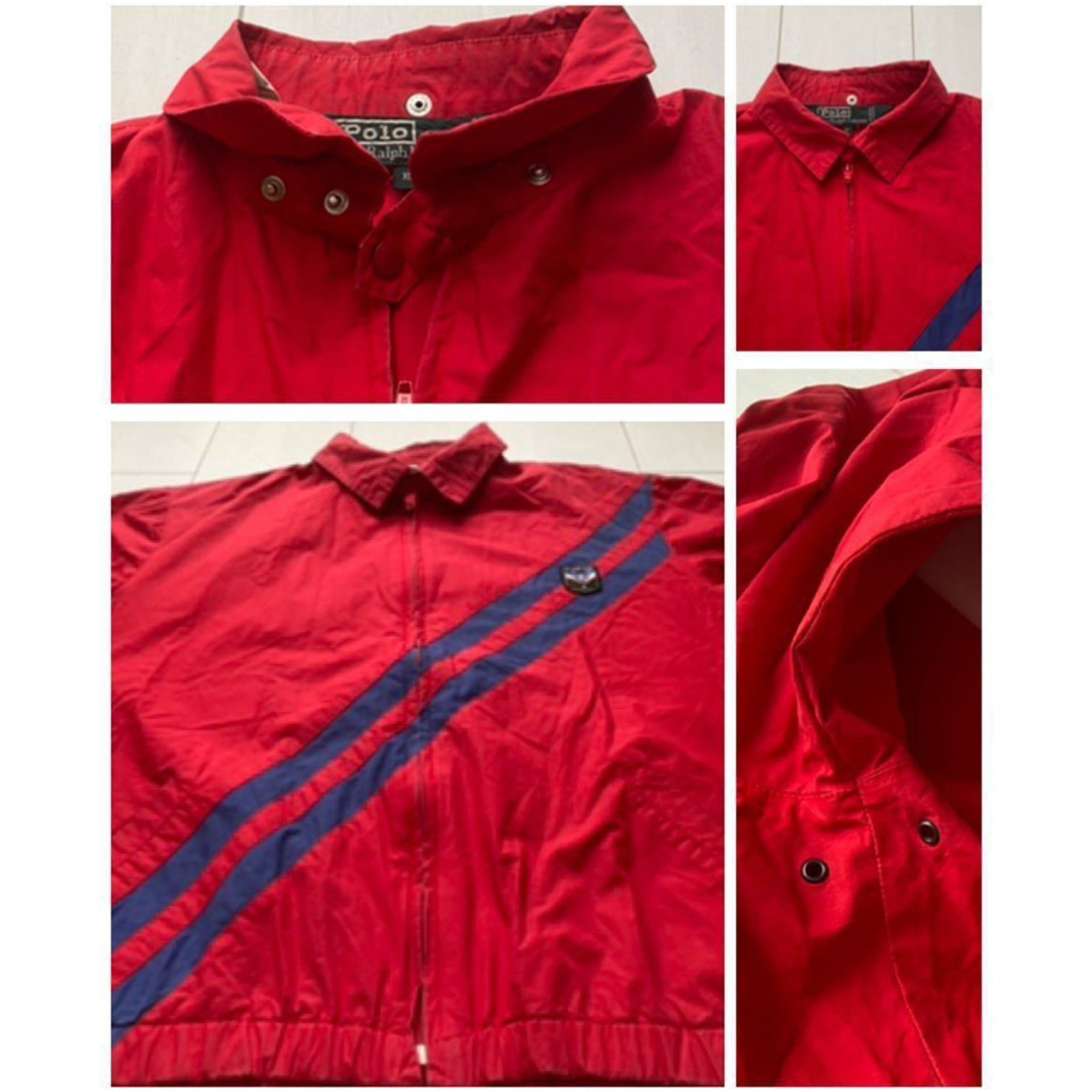 POLO RALPH LAUREN(ポロラルフローレン)の80s POLO ラルフローレン UNI CREST ジャケット VTG XL メンズのジャケット/アウター(ブルゾン)の商品写真