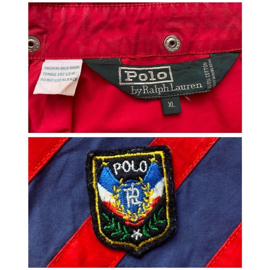 POLO RALPH LAUREN(ポロラルフローレン)の80s POLO ラルフローレン UNI CREST ジャケット VTG XL メンズのジャケット/アウター(ブルゾン)の商品写真