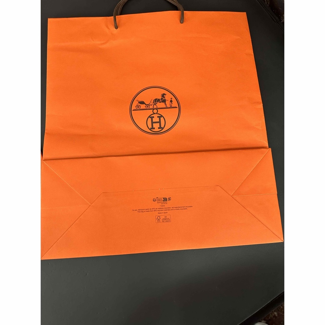 Hermes(エルメス)のHERMES エルメス ショッパー 特大＆大 2枚セット レディースのバッグ(ショップ袋)の商品写真