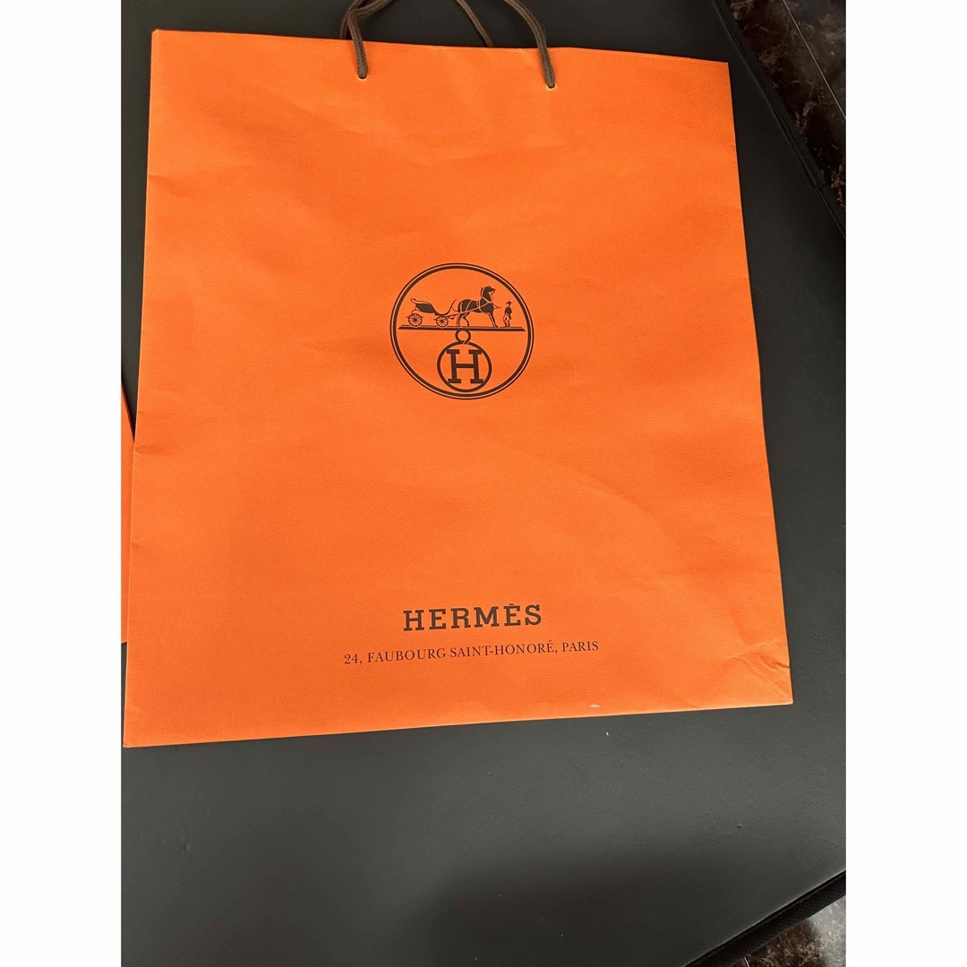 Hermes(エルメス)のHERMES エルメス ショッパー 特大＆大 2枚セット レディースのバッグ(ショップ袋)の商品写真