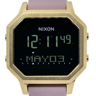 ニクソン(NIXON)のNIXON(ニクソン) 腕時計美品  - 21F レディース ゴールド(腕時計)