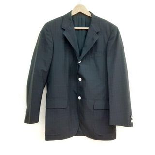 VAN(バン) ジャケット メンズ美品  - ダークネイビー×レッド×マルチ 長袖/チェック柄/春/秋(その他)