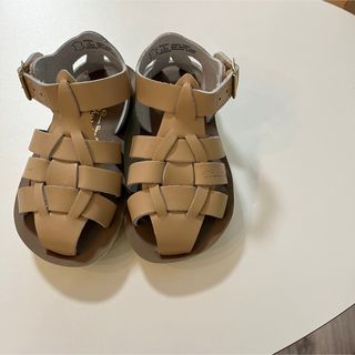 キャラメルベビー&チャイルド(Caramel baby&child )の【新品未使用】salt water sandals shark us7(サンダル)