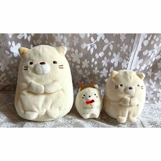 すみっコぐらし - ☆すみっコぐらし☆ぬいぐるみ(ねこ3点)