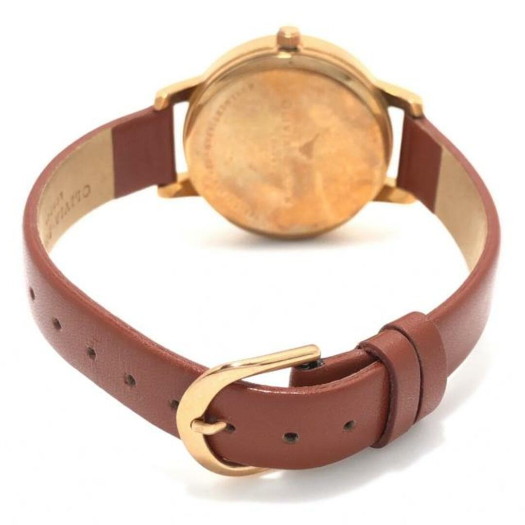 Olivia Burton(オリビアバートン) 腕時計 - レディース アイボリー×ピンク×マルチ レディースのファッション小物(腕時計)の商品写真