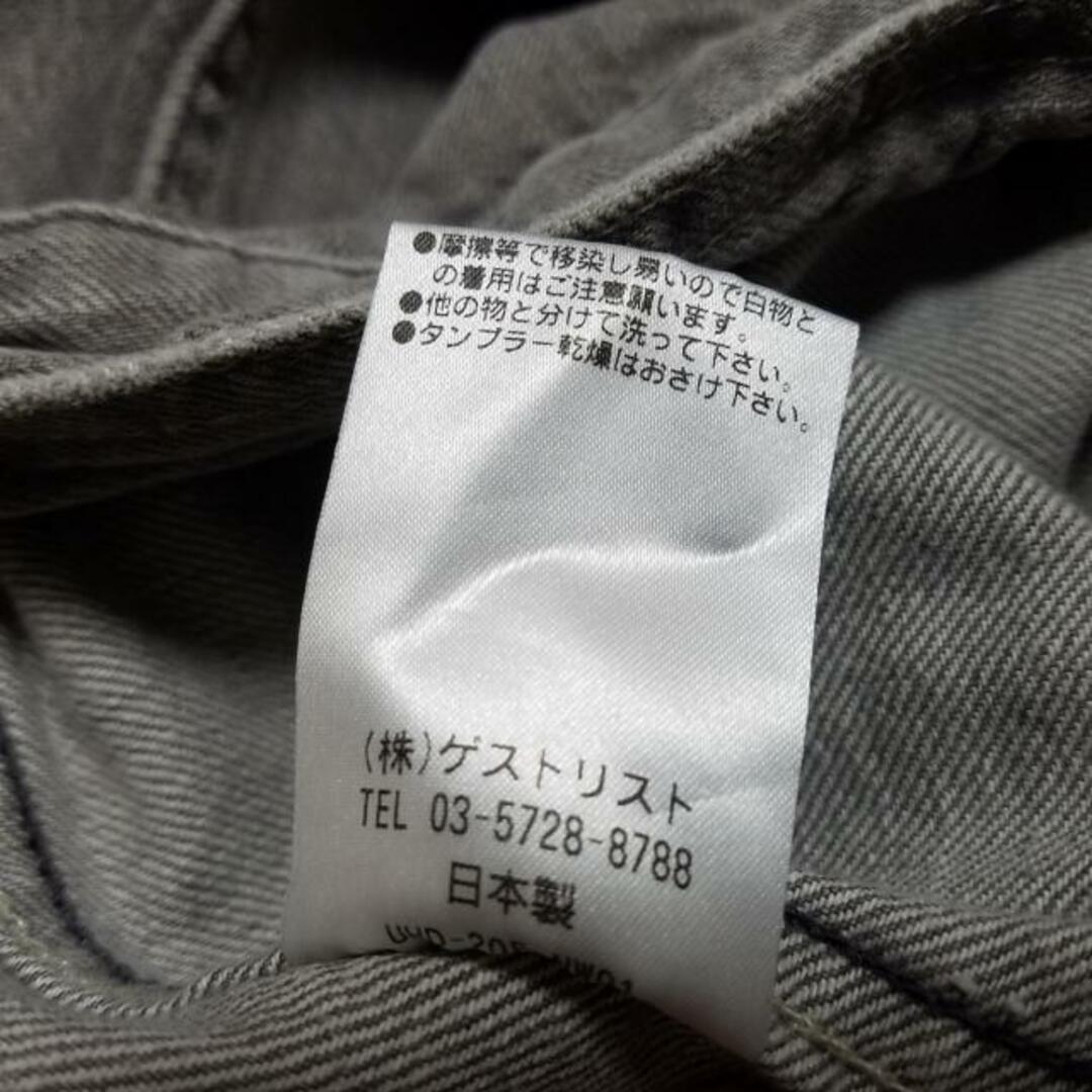 upper hights(アッパーハイツ) Gジャン サイズ0 XS メンズ - ライトグレー 長袖/春 メンズのジャケット/アウター(Gジャン/デニムジャケット)の商品写真