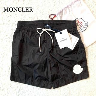 モンクレール(MONCLER)の【タグ付き☆新品未使用】MONCLER 水着 ショートパンツ 黒 2023 M(水着)