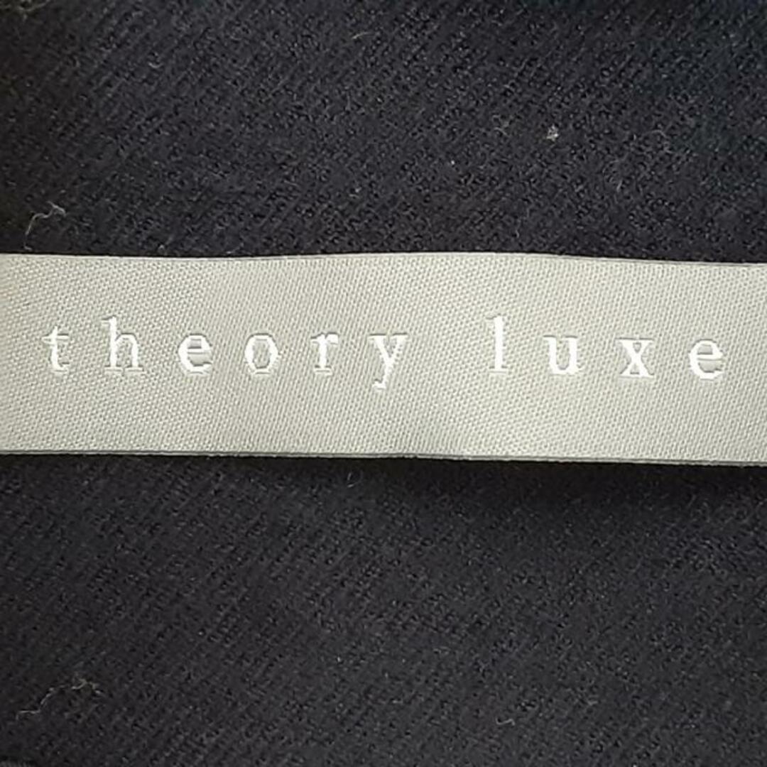 Theory luxe(セオリーリュクス)のtheory luxe(セオリーリュクス) ジャケット サイズ038 M レディース美品  - ダークネイビー 長袖/オールシーズン レディースのジャケット/アウター(その他)の商品写真