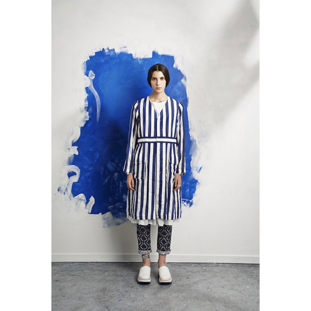 ZUCCa - 【美品】zucca ズッカ コットンキュプラストライプ ZUCCa - 【美品】zucca ズッカ コットンキュプラストライプ