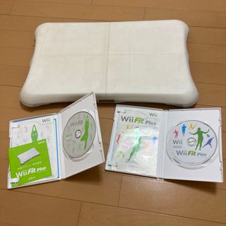 ニンテンドウ(任天堂)のWii fit、Wii fit Plus、Wii fitバランスボード(家庭用ゲームソフト)