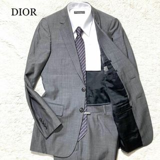 ディオールオム(DIOR HOMME)の【未使用級】DIOR ディオールオム スーツ セットアップ グレー 総裏 44R(その他)